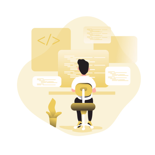 Person working in the office